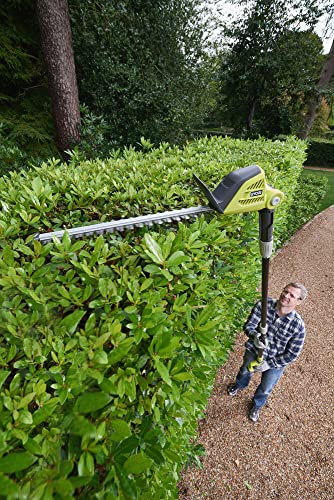 - Ryobi ONE+ | 18V OPT1845 Cordless Pole Hedge Trimmer | 45cm Blade (Body Only) -