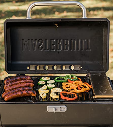 - Masterbuilt Portable Charcoal Grill and Smoker | Analog Temperature Control -