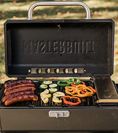 - Masterbuilt Portable Charcoal Grill and Smoker | Analog Temperature Control -