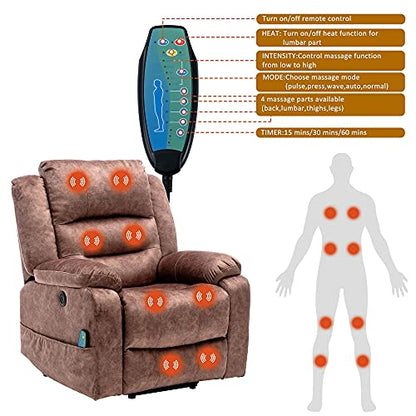 - Newly Upgraded Electric Lift Recliner Chair | USB Port and Padded Seat -