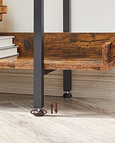 - VASAGLE Bookcase, 5-Tier Shelving Unit -