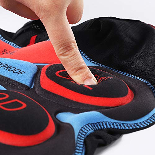 - Lixada Men's Cycling Undershorts | 3D Padded Breathable Mesh | Biking Underwear Shorts -