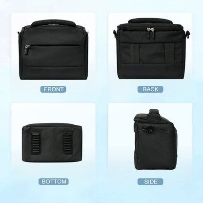 ATHEM SLR Camera Bag, Large Capacity Waterproof Shockproof Single Camera Shoulder Bag, Camera Case Bag, Camera Bags for DSLR and Lenses, with Waterproof Cover