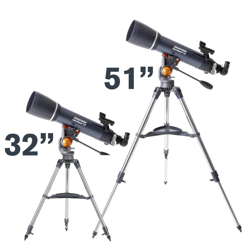 Celestron 22065 AstroMaster 102AZ Refractor Telescope, Dark Blue