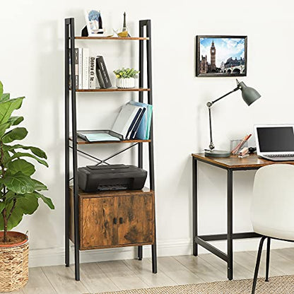 - VASAGLE Shelf Ladder, Bookcase -