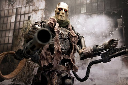 - Hot Toys Movie Masterpiece Terminator | 4 1/6 Scale Figure T-600 Damage Skin Version -