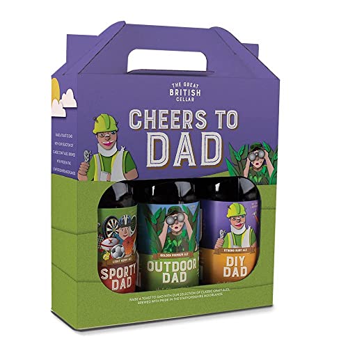 - The Great British Cellar Cheers to Dad | Gift Pack Containing 3 -