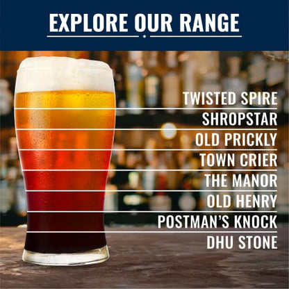 - Hobsons Mixed English Real Ale & Beer Gift Set | Mixed Taster Selection | 12 x 500ml Bottle Pack -