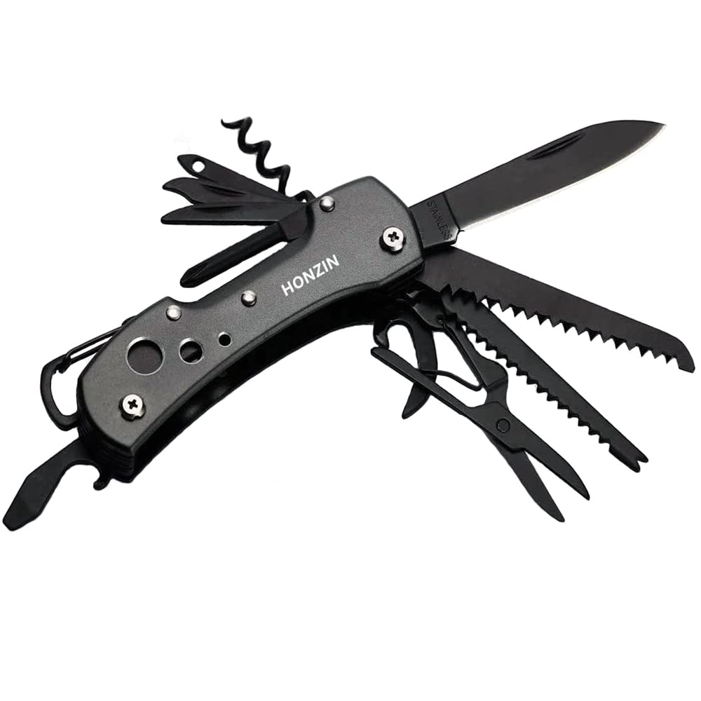 - HONZIN Swiss Style Multi Function Pocket Knife -