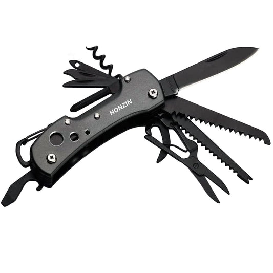 - HONZIN Swiss Style Multi Function Pocket Knife -