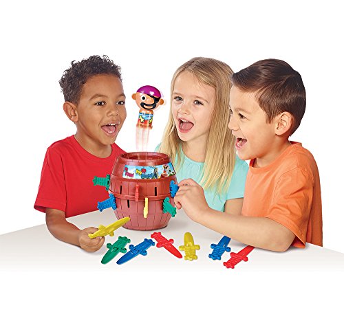 - TOMY Pop Up Pirate Classic Children's Action Board Game | Choc Brown -