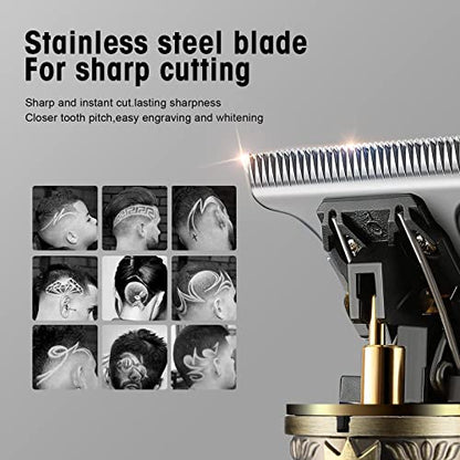 - Suttik Mens Hair Clippers | Cordless Professional Hair Trimmer | Comes With Charging Dock Beard Trimmer Haircut & Grooming Kit for Men -