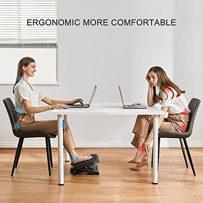 - HUANUO Adjustable Under Desk Footrest | Foot Rest for Under Desk -