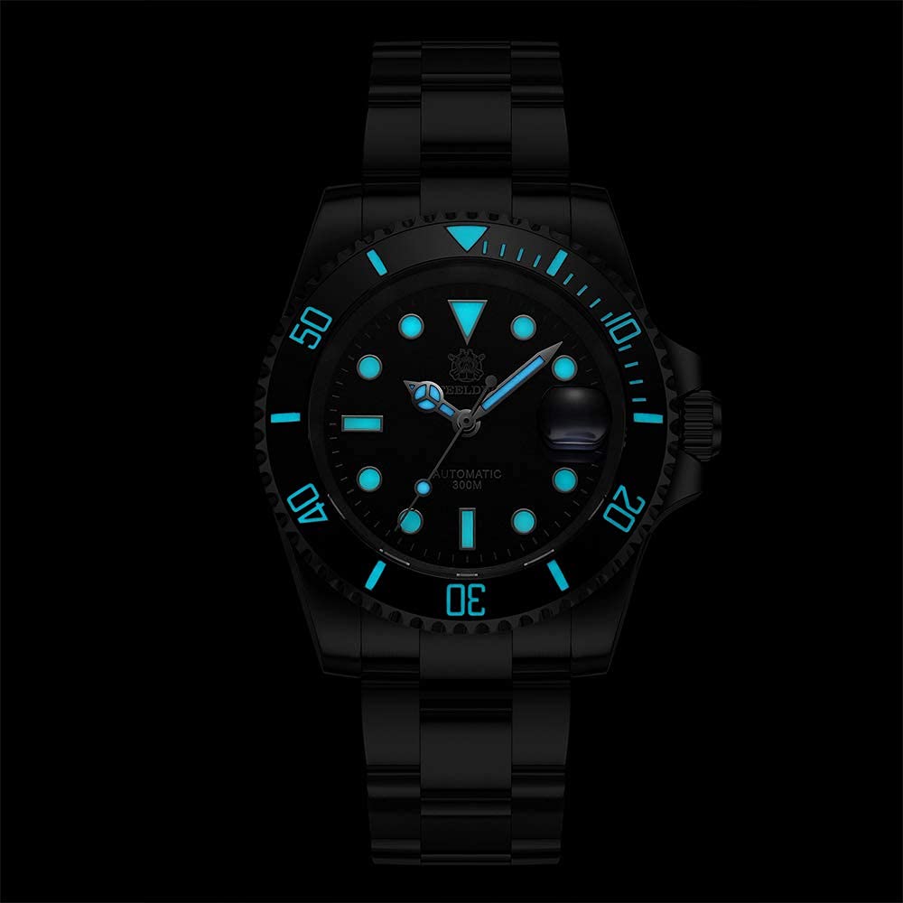 - STEELDIVE SD1953 | Men's Automatic Diver Watch | 300m Water Resistance -
