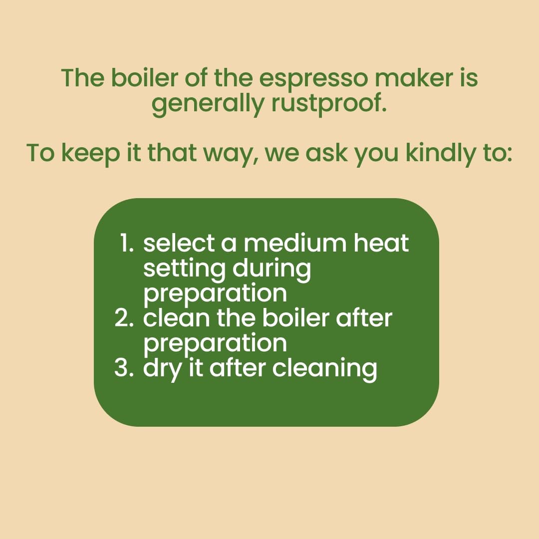 - Groenenberg Moka Pot | Premium Espresso maker (4-6 Cup) made of stainless steel I Induction-Safe -