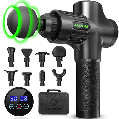 - Muscle Massage Gun| Deep Tissue 30 Speeds Handheld Electric Massager -