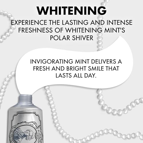 - Marvis Whitening Toothpaste | Mint | 85ml | Promotes the Natural Whitening of the Teeth -