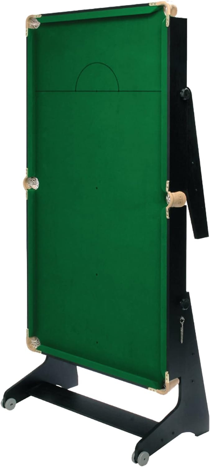 - Riley 6ft 3-in-1 Folding Snooker & Pool Games Table | With Soft Tip Darts Board -
