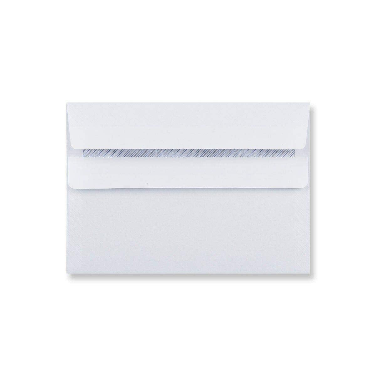 - EPOSGEAR® A6/C6 Plain White Self Seal Wallet Envelopes | 162mm x 114mm 90gsm (Pack of 50 Envelopes) -
