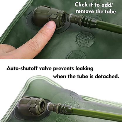 - Hydration Bladder 2 Liter Leak Proof Water Reservoir | Military Water Storage Bladder Bag -