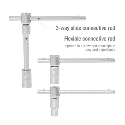 - WORKPRO 108-Piece 1/4"&1/2" Drive Socket Set with Bits Set, Quick Release Ratchet Wrench
