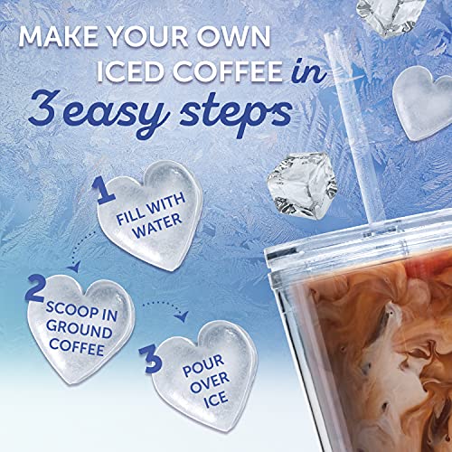 Breville Iced Coffee Maker | Single Serve Iced Coffee Machine Plus Coffee Cup with Straw | Ready in Under 4 Minutes | Grey [VCF155]