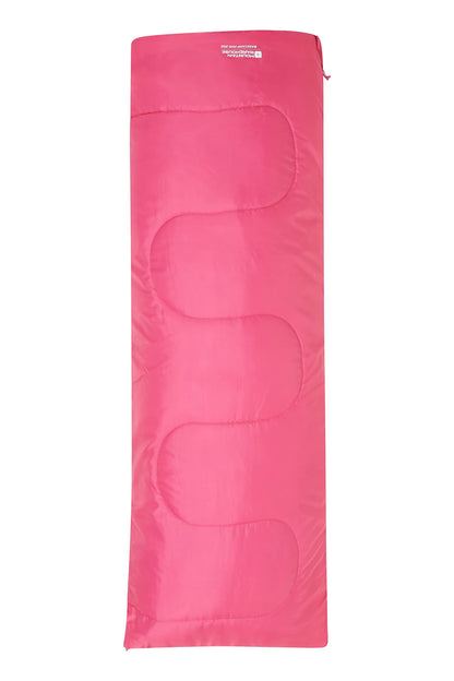 - Mountain Warehouse Basecamp 200 Mini Sleeping Bag | 2 Season | 160 * 65cm -