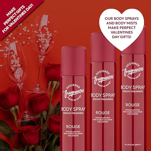 Designer Fragrances 3 Pack Moizelle Bundle - Women's Feminine Body Mist Spray Bottles - For Silky Soft, Beautifully Smelling Divine & Fresh Skin, Revitalizing, Hydrating - Great Gifts - 250ml