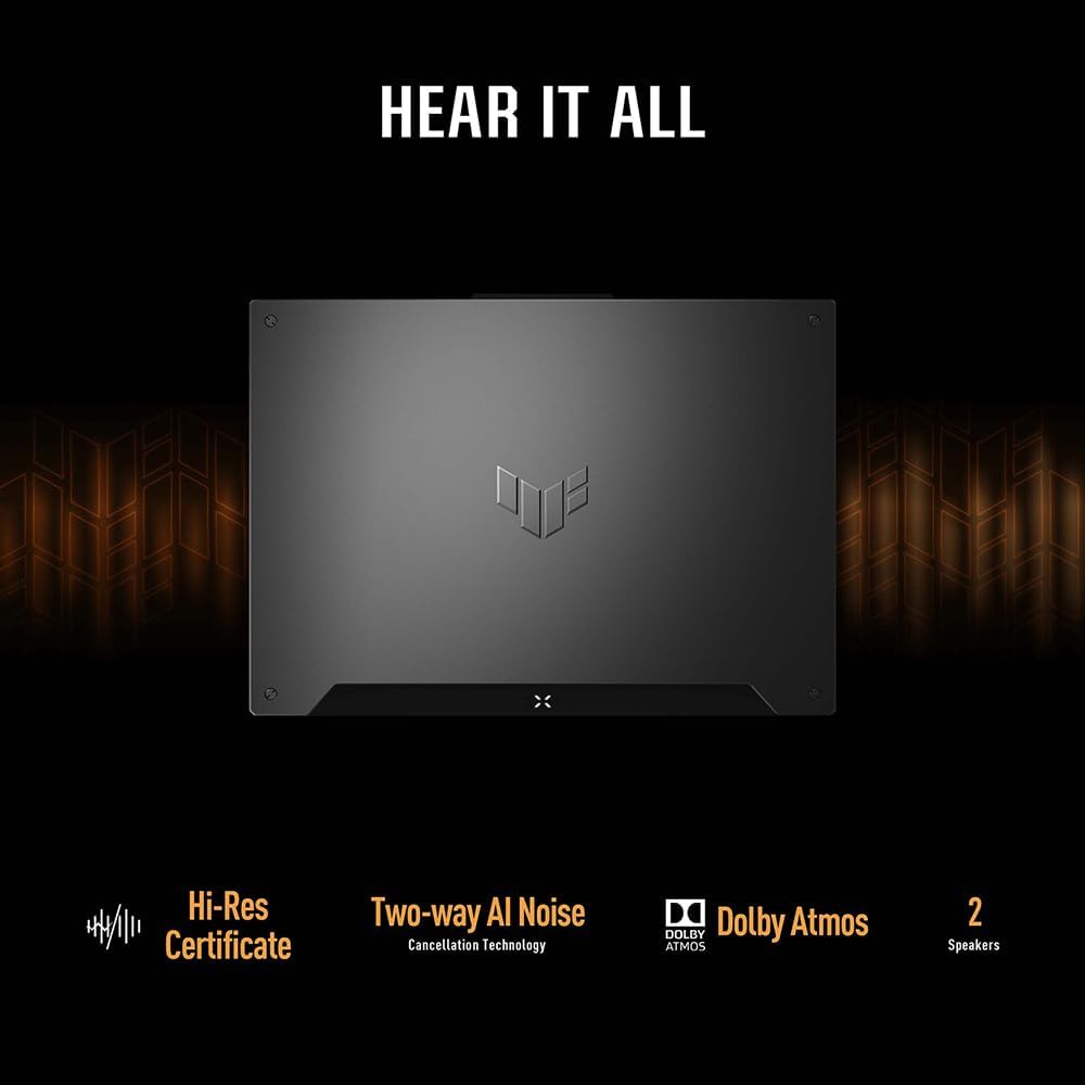 ASUS TUF A15 FA507VR 15.6" Full HD 144Hz Gaming Laptop (AMD Ryzen 7-7435H, NVIDIA GeForce RTX 4060 (140W TGP), 16GB RAM, 1TB PCIe SSD, Windows 11 Home)