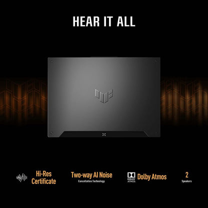 ASUS TUF A15 FA507VR 15.6" Full HD 144Hz Gaming Laptop (AMD Ryzen 7-7435H, NVIDIA GeForce RTX 4060 (140W TGP), 16GB RAM, 1TB PCIe SSD, Windows 11 Home)