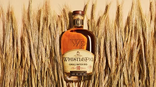 - WhistlePig 10 Years Old Rye Whiskey, Gift Box, 70cl