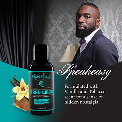 - Maestro's Classic BEARD WASH | Anti-Itch | Deep Cleaning | Non-Drying -