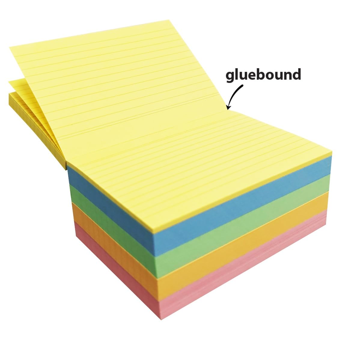 - NOTI A6 Neon Multi-Coloured Flash Revision Record Index Cards -