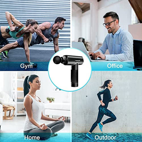 - Massage Gun Deep Tissue | Percussion Muscle Massager | 30 Adjustable Speeds -
