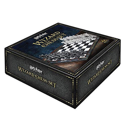 - The Noble Collection | Harry Potter Wizard Chess Set | Includes Chess Piece Storage Bags -