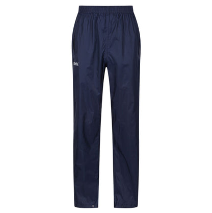 - Regatta Mens Pack It Outdoor Waterproof Overtrousers | Navy -