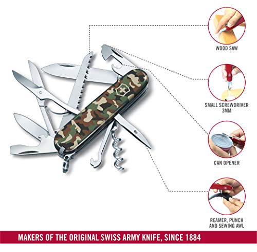 - Victorinox Huntsman Swiss Army Pocket Knife -