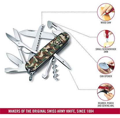 - Victorinox Huntsman Swiss Army Pocket Knife -