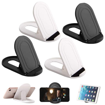 - Morices 4 Pcs Foldable Cell Phone Stand | Oval Shaped Multi-Angle -