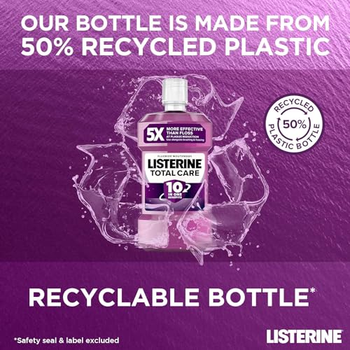 - Listerine Total Care Antibacterial Mouthwash | Caring and Cleansing Mouthwash -