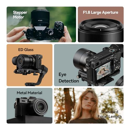 - TTARTISAN | 35mm F1.8 Auto Focus APS-C Camera Lens | Light Weight Camera Lens Support -