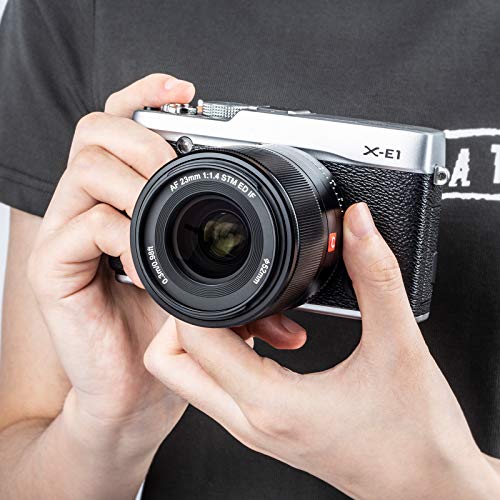 - VILTROX 23mm f1.4 XF Lens Auto Focus APS-C Compact Prime Lens for Fuji X mount Camera X-T3 X-H1 X20 T30 X-T20 X-T100 X-Pro2 X-Pro3 Black -