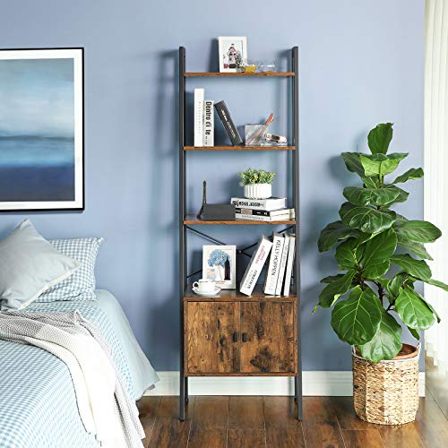 - VASAGLE Shelf Ladder, Bookcase -