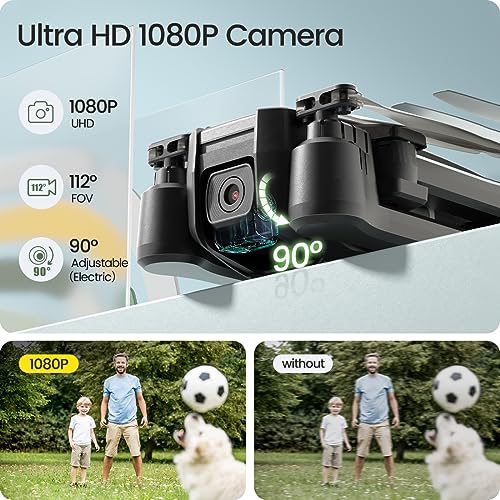 - Holy Stone HS440 Foldable FPV Drone | 1080P | WiFi | Camera | Carrying Case -