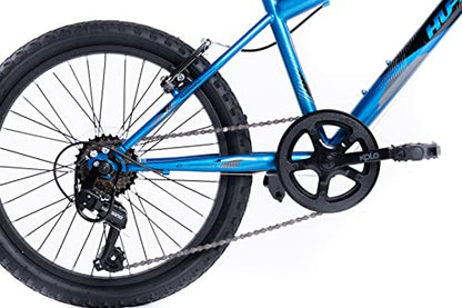 - Huffy Stone Mountain Bike | 20 Inch Wheel | 6 Speed | Metallic Blue 6-9yrs -