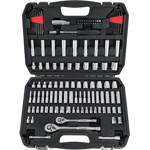 Amazon Basics Socket Set (123 Piece)