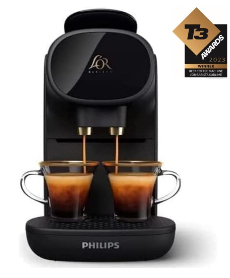 - PHILIPS L'OR Barista Sublime Capsule Coffee Machine | Double Shot | 1 or 2 Cups -