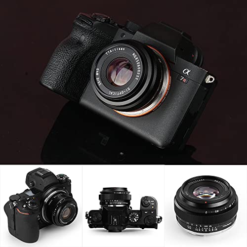 - TTArtisan 50mm F2 Full Frame Manual Camera Lens | Compact Design Light Weight Standard Focal Length Camera Lens for Nikon Z Mount -