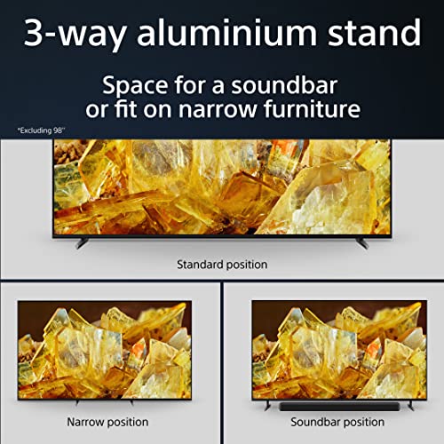 - Sony BRAVIA XR, XR-65X90L, 65 Inch, Full Array LED | Smart TV, 4K HDR | 5 Year Warranty -