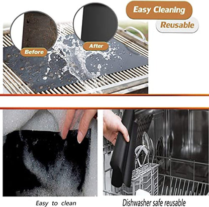 - QH7 BBQ Mats | BBQ Cooking Mat | Non Stick Barbecue Baking Mats -